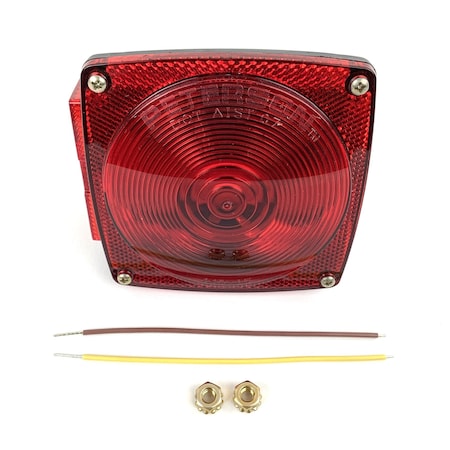 Peterson Lamp, S/T/T, Under 80 In. Combination Rear Light, W/ License Light, Box 440L